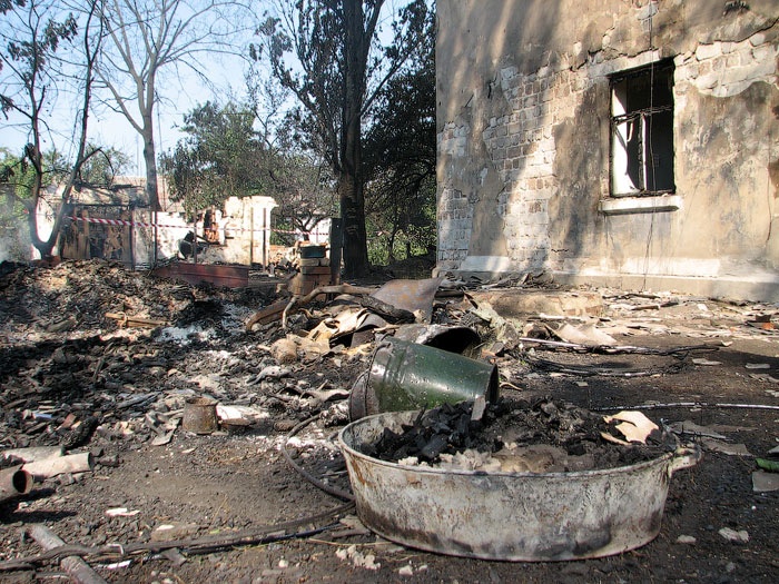 Пожар в Димитрово
