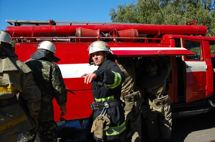 пожарно-тактические учения Красноармейск