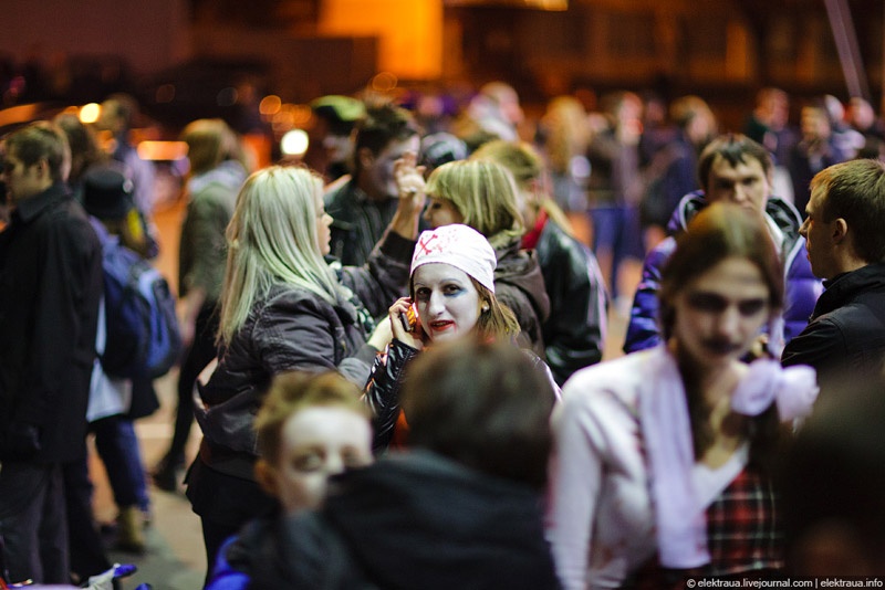 Как в Киеве гуляли на Хэллоуин