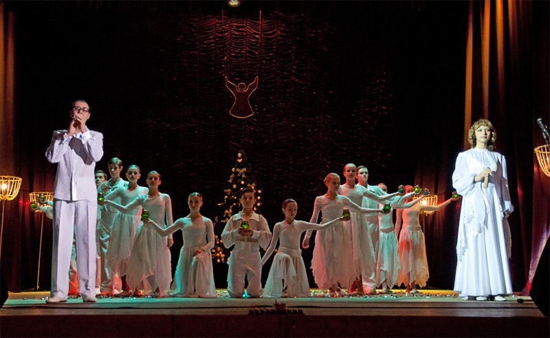 Красноармейск, концерт, празднование Рождества Христова и 20-летия ПАО «ШУ «Покровское»