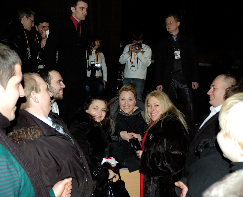 Нино Катамадзе и группа Insight в Донецке. 17 февраля 2011 год. Фото Сергей Томас