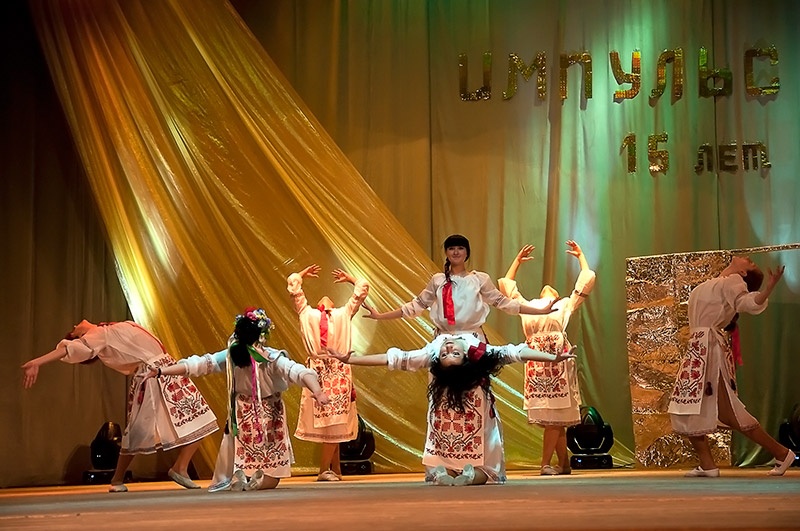 Танцевальный коллектив «Импульс». Красноармейск