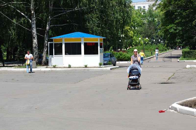 Реконструкция площади им. Шибанкова в Красноармейске. Фото Сергей Томас