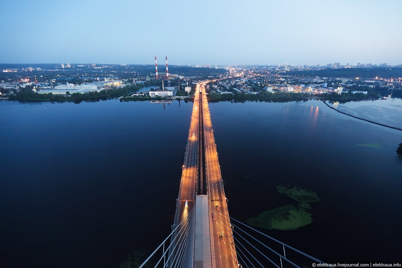 Южный мост. Киев. Фото Олег Стельмах
