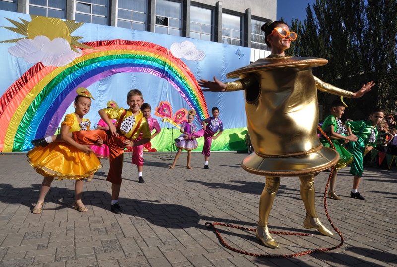 Открытие творческого сезона во Дворце культуры. Красноармейск