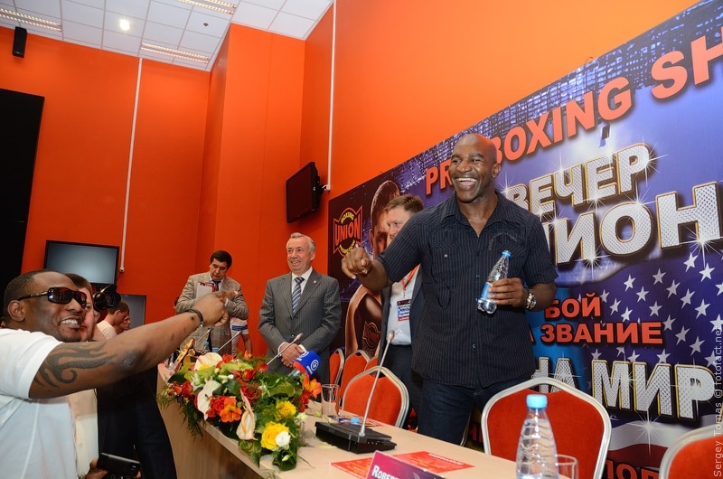 Пресс-конференция Вечер чемпионов в Донецке
