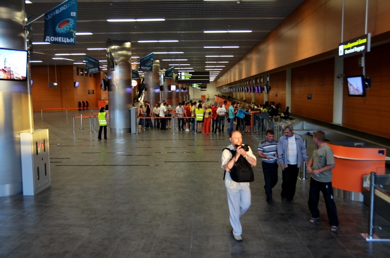 Новый терминал Донецкого аэропорта