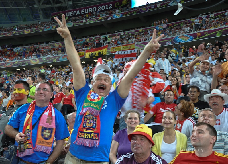 Евро-2012 Португалия-Испания