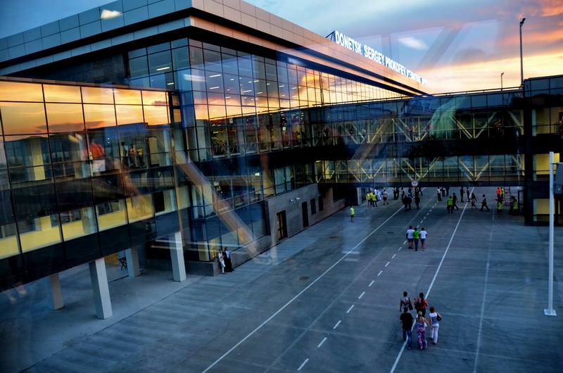 Новый терминал Донецкого аэропорта