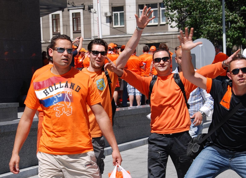 Харьков голландские болельщики