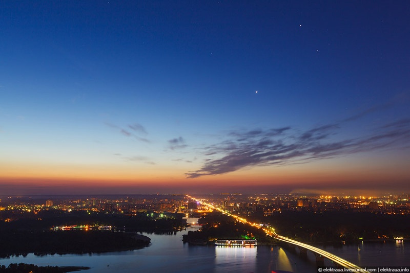 ночной Киев