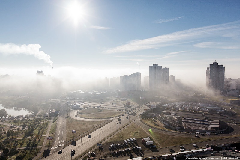 Киев туман
