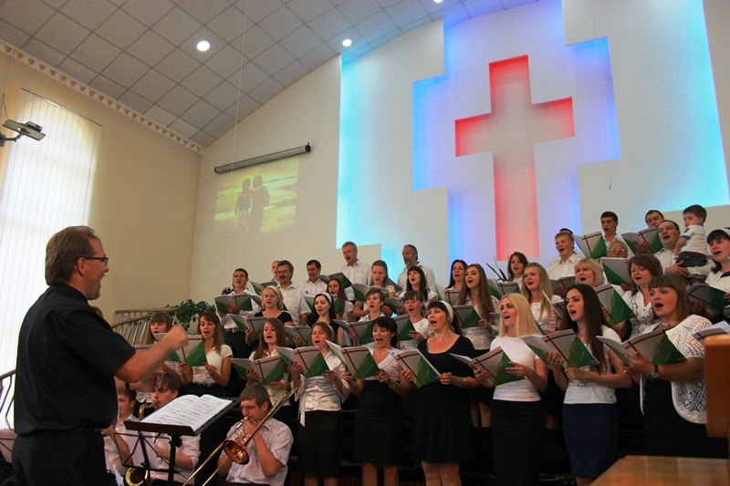джазово-хоровой вечер в Библейской Церкви Украины