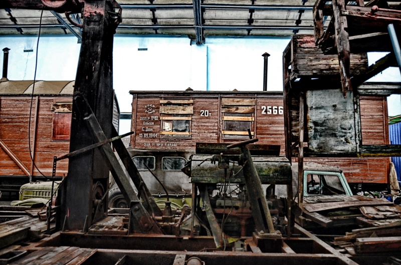 Музей железной дороги в Донецке