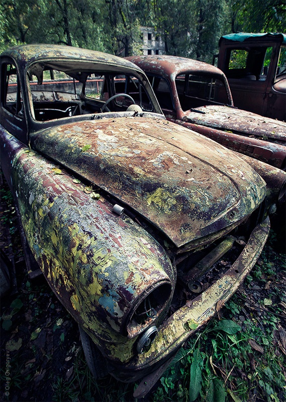 кладбище старых автомобилей