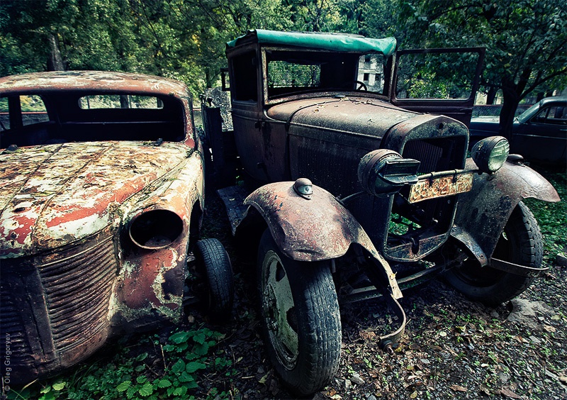 фотографии старых авто