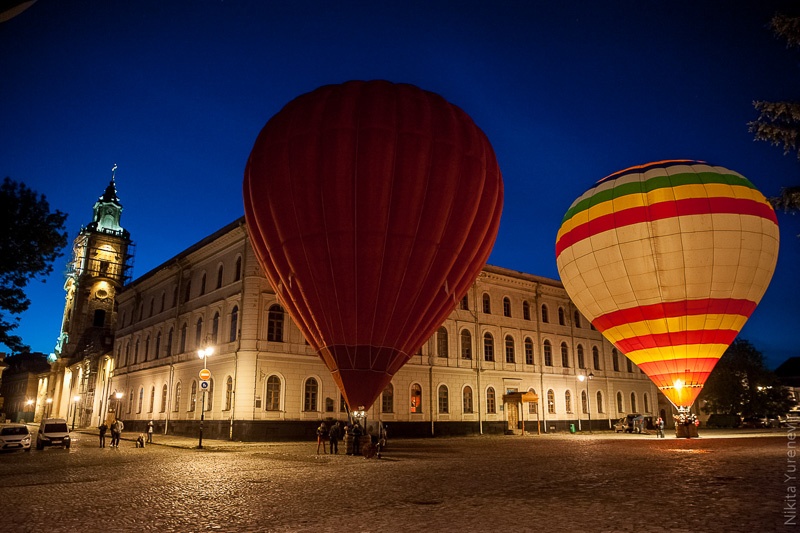 Фестиваль воздушных шаров в Каменце-Подольском