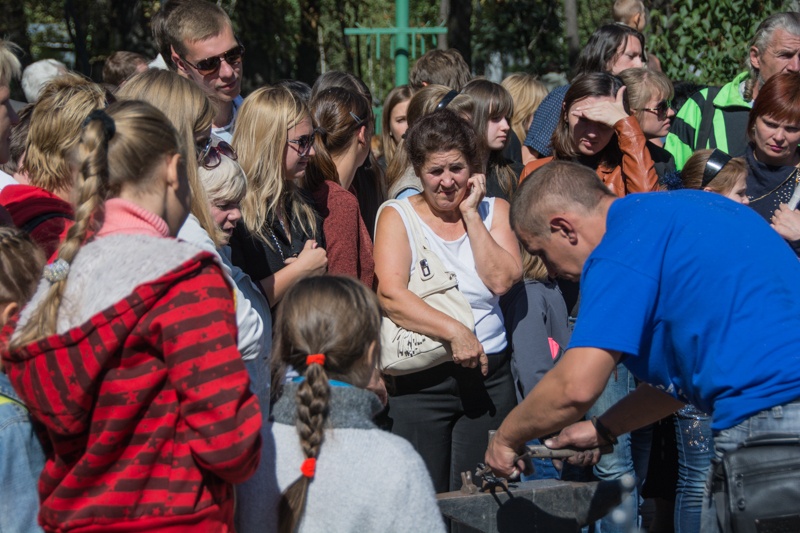 Фестиваль кузнечного мастерства в Донецке